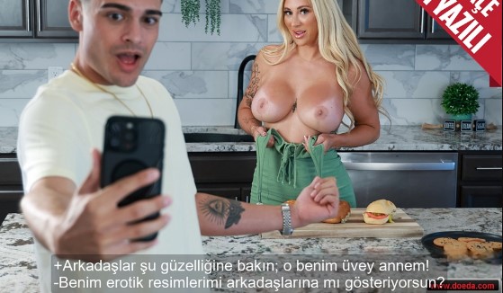 Üvey annesini arkadaşlarına pazarlayan ala gavat adam pornosu